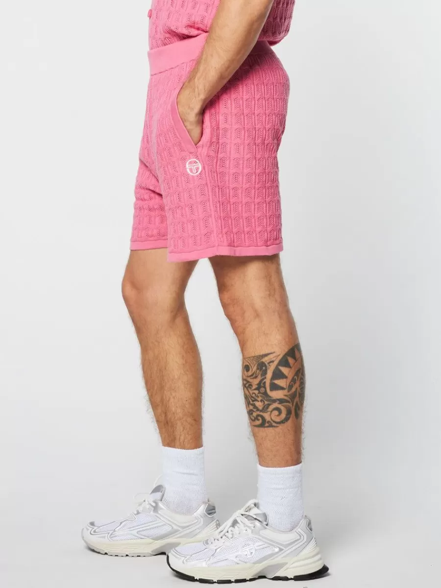 Shorts And Swim>Sergio Tacchini Ulivo Crochet Short- Wild Rose