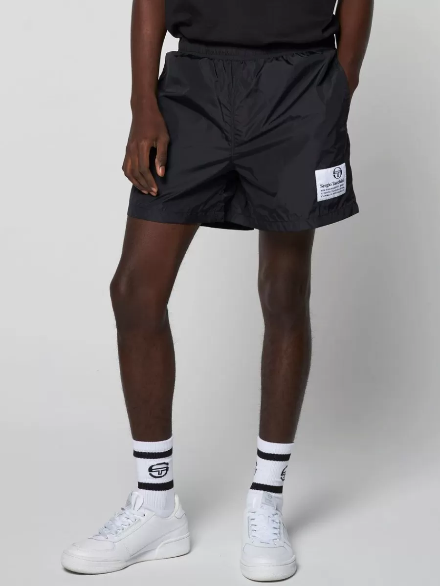 For The Court>Sergio Tacchini Varenna Short- Black