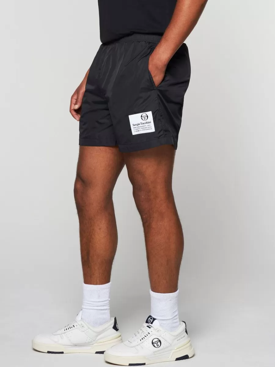 Shorts And Swim>Sergio Tacchini Varenna Short- Black Beauty
