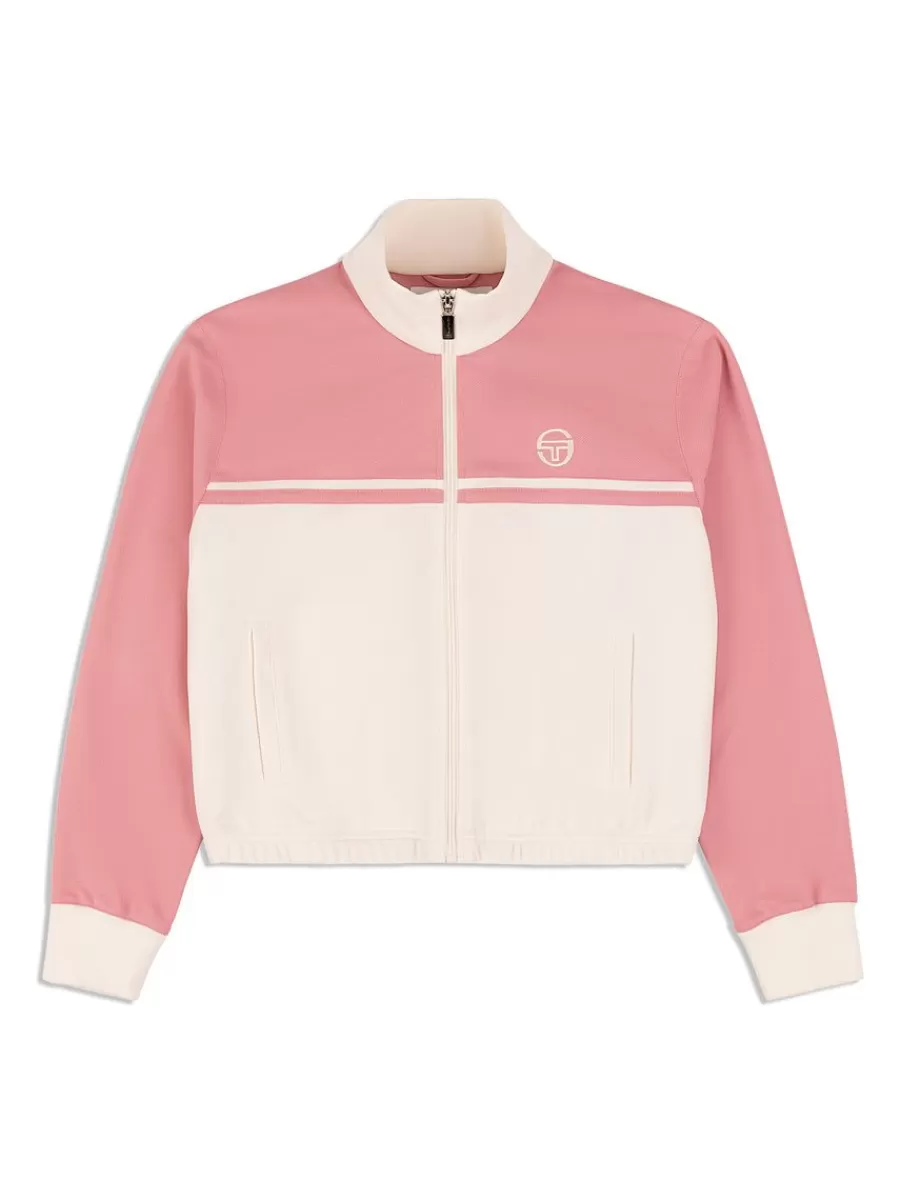 For The Court>Sergio Tacchini Vasto Track Jacket- Wild Rose