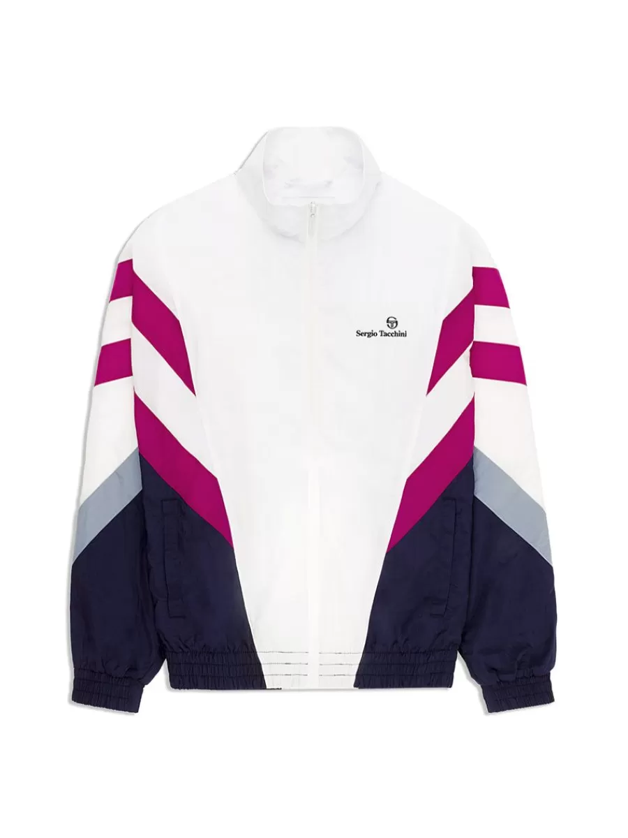 View All>Sergio Tacchini Verona Track Jacket- White/ Multi
