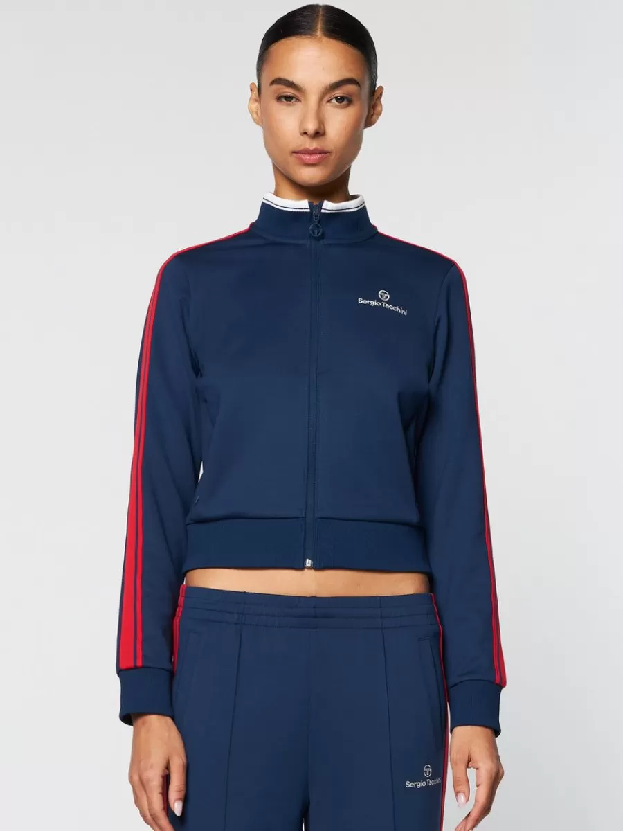 For The Court>Sergio Tacchini Women'S Damarindo Track Jacket- Maritime Blue