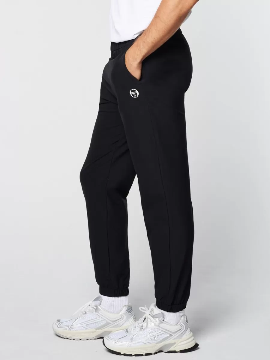 View All>Sergio Tacchini Woven Cargo Jogger Pants- Black
