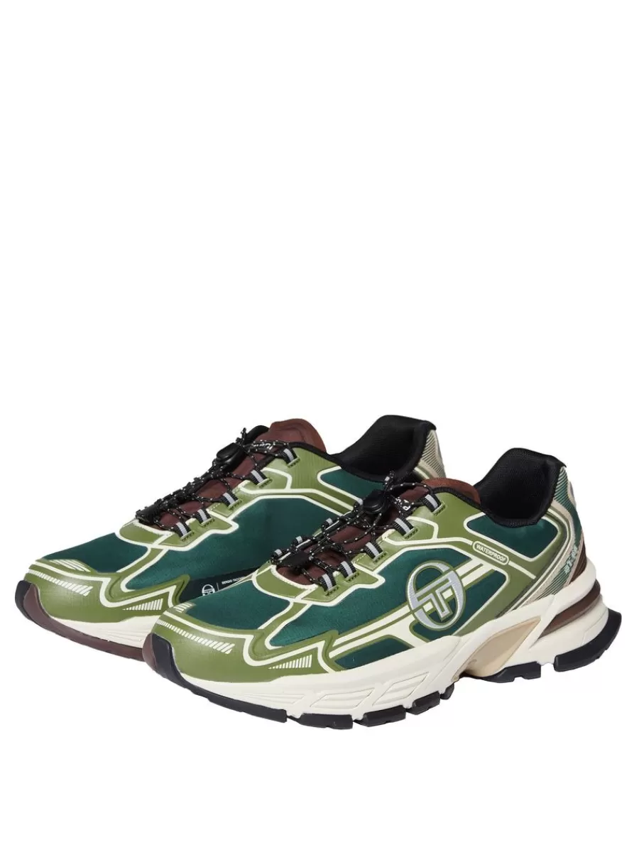 View All>Sergio Tacchini Y2K Trail Runner (Water-Resistant)- Botanical Garden/ Tofu/ Loden Green