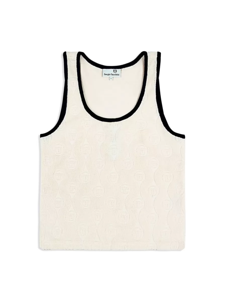 For The Court>Sergio Tacchini Zona Tank- Gardenia