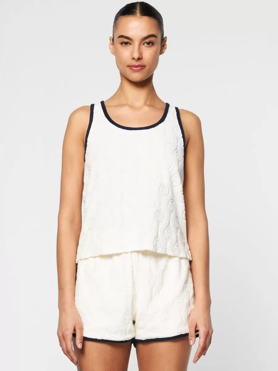 For The Court>Sergio Tacchini Zona Tank- Gardenia